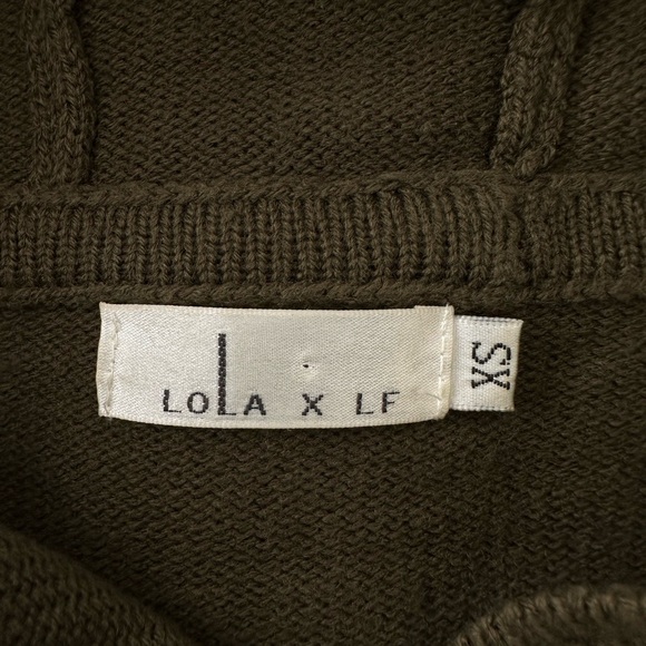 Lola x LF Distressed Pullover Hoodie - Picture 3 of 5